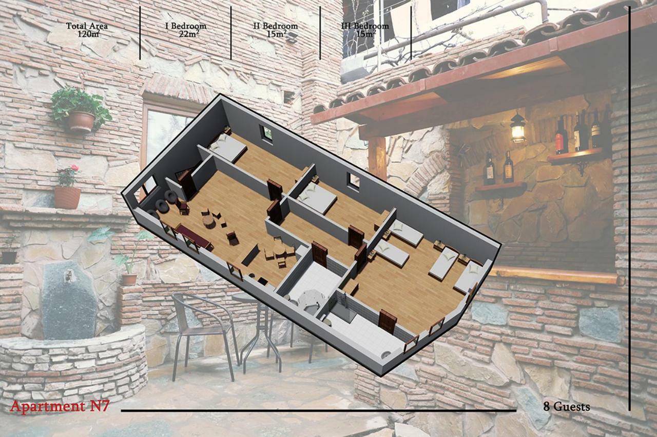 Apart Hotel With Wine Cellar - Old Tbilisi 1897 Exterior foto